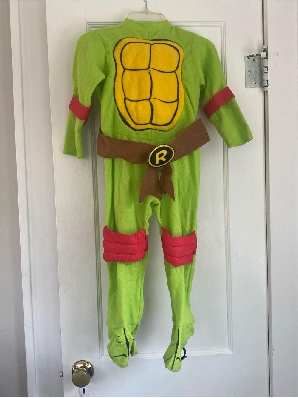 Nickelodeon TMNT Toddler Costume Jumpsuit Size 4T - Missing Mask